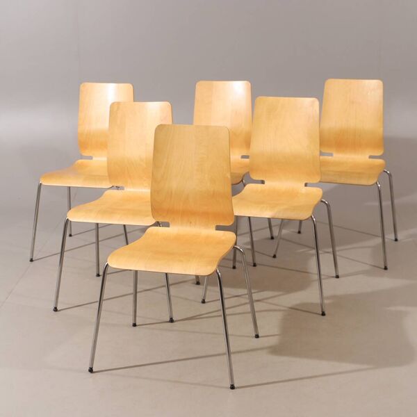 Chaise gilbert stoel pour ikea 2010 suede