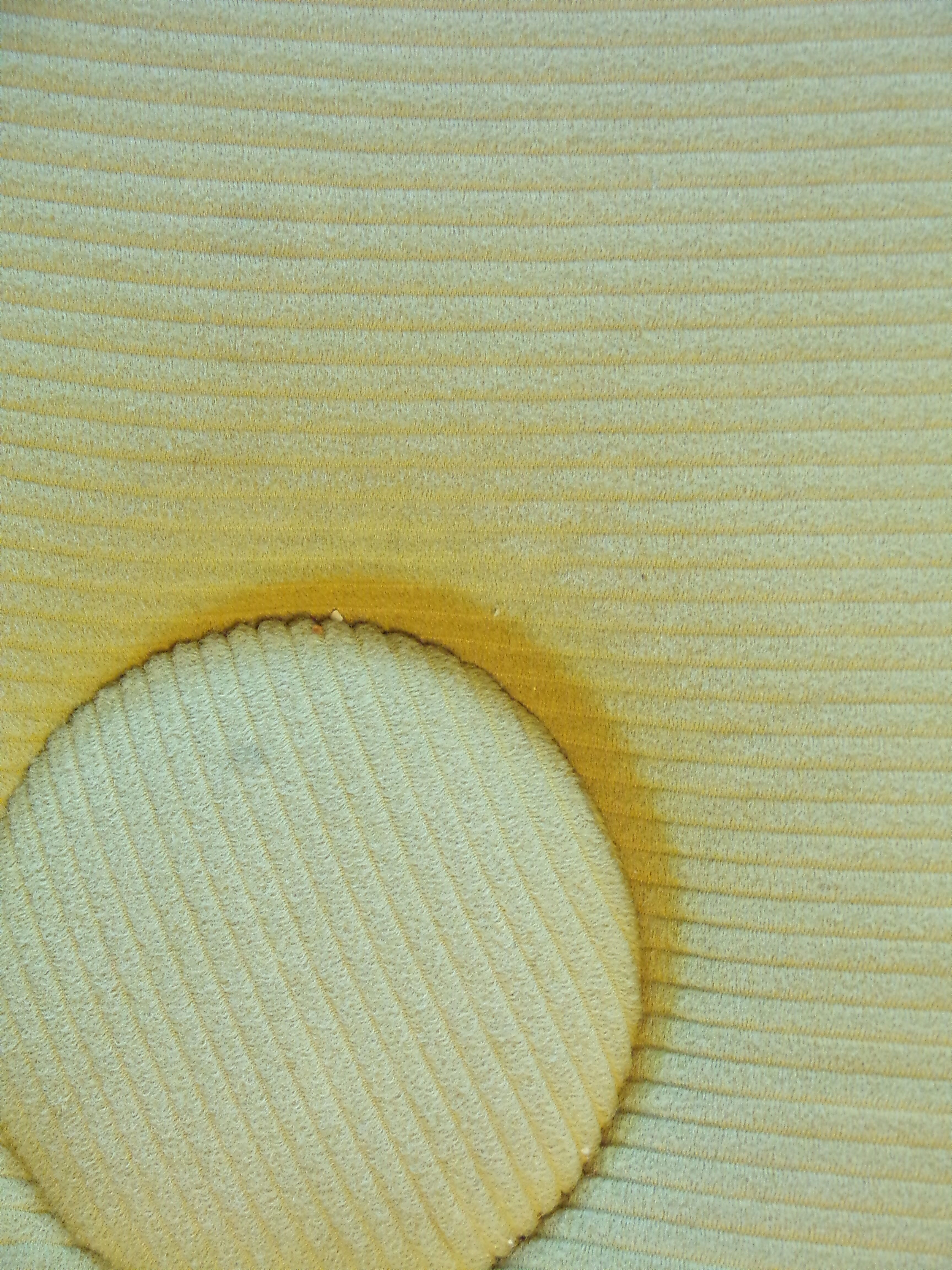 Coffee table and two tulip foot stools