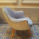 Cocktail couch 50 60 organic egg WOMB years Danish