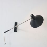 1960s Model “7105” wall lamp by J.J.M. Hoogervorst for Anvia, Netherlands