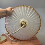 Vintage serrated pendant light