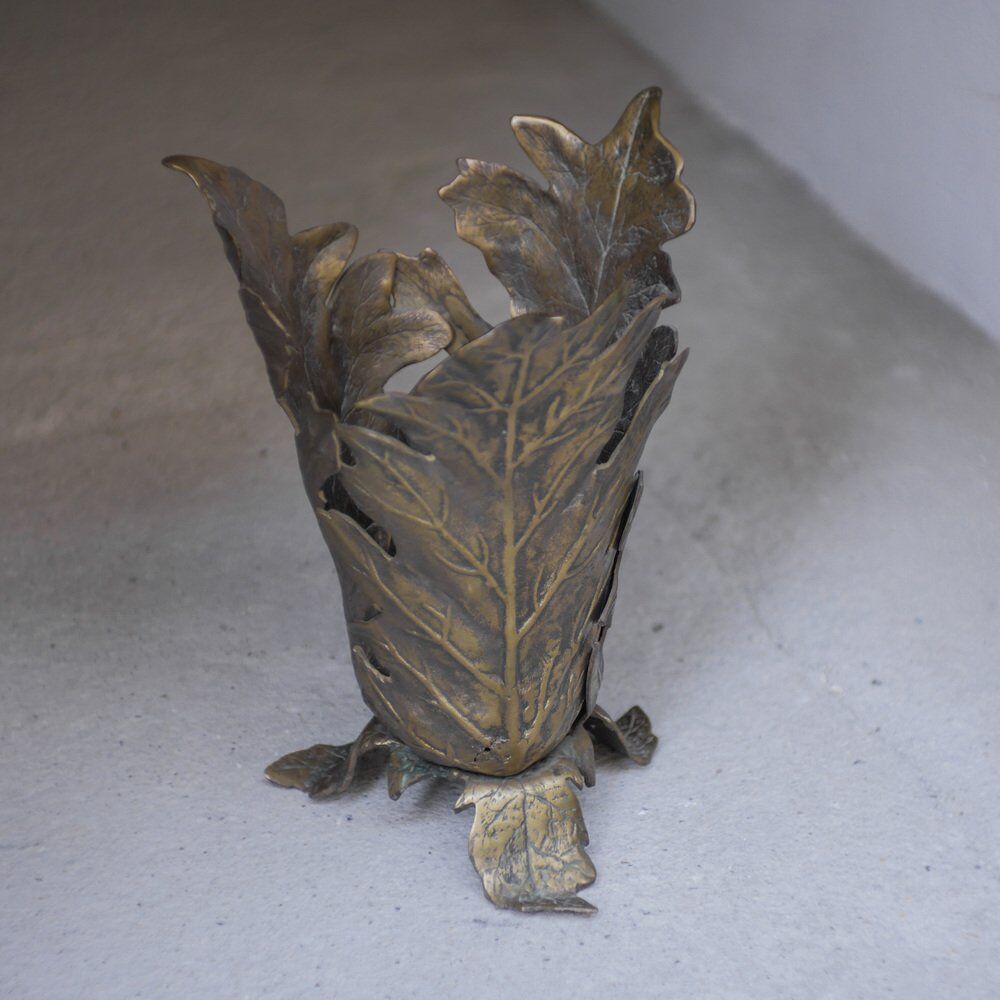 Brass umbrella stands, 1970s