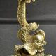 Pair of Napoleon III candle holders - Louis XIV style - Bronze (gilded)