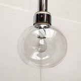 Vintage Space Age Suspension in Chrome and Glass by Motoko Ishii for Staff, 1970s