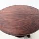 Empire style round table with claw feet, 19th century.