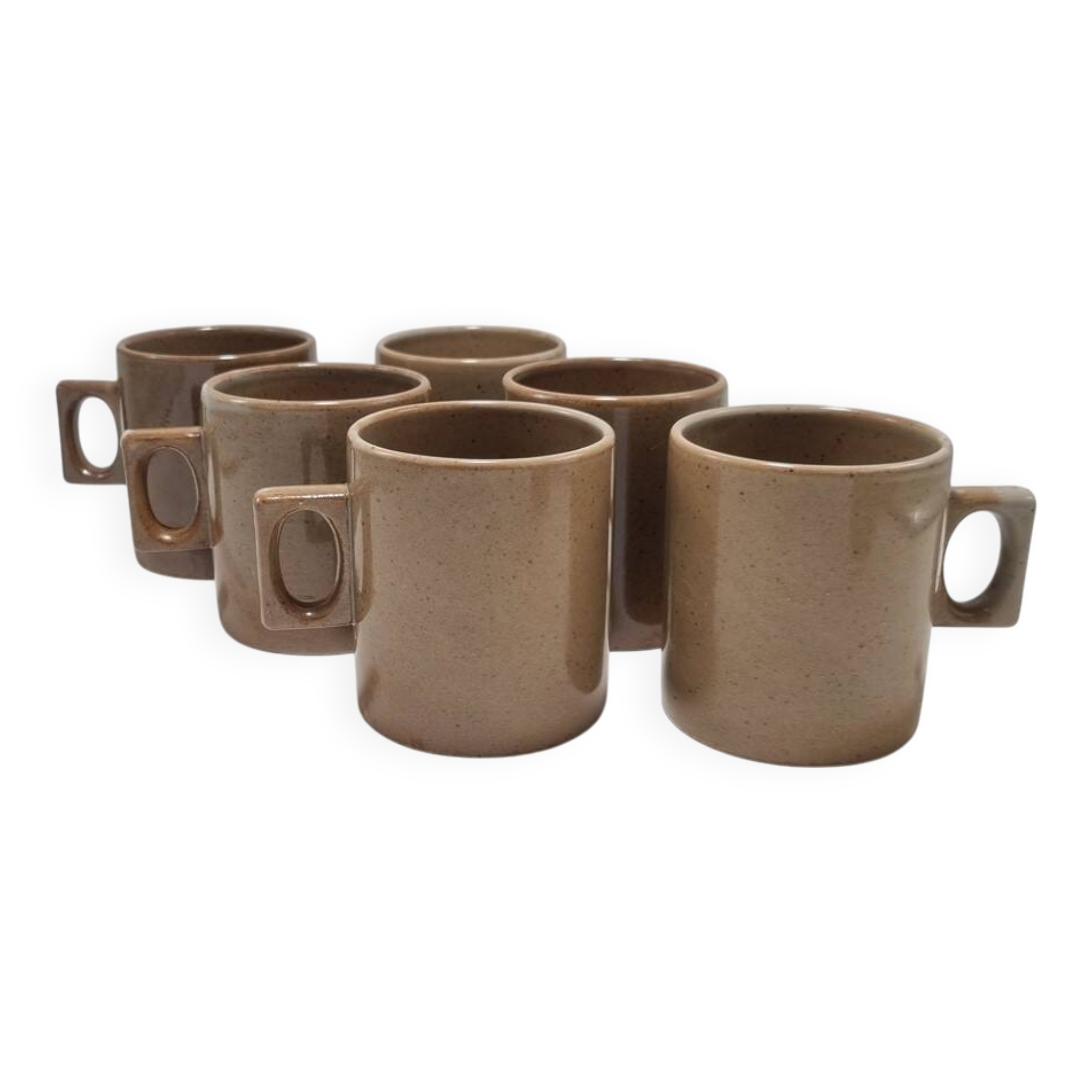 Stoneware mugs