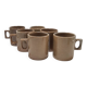 Stoneware mugs