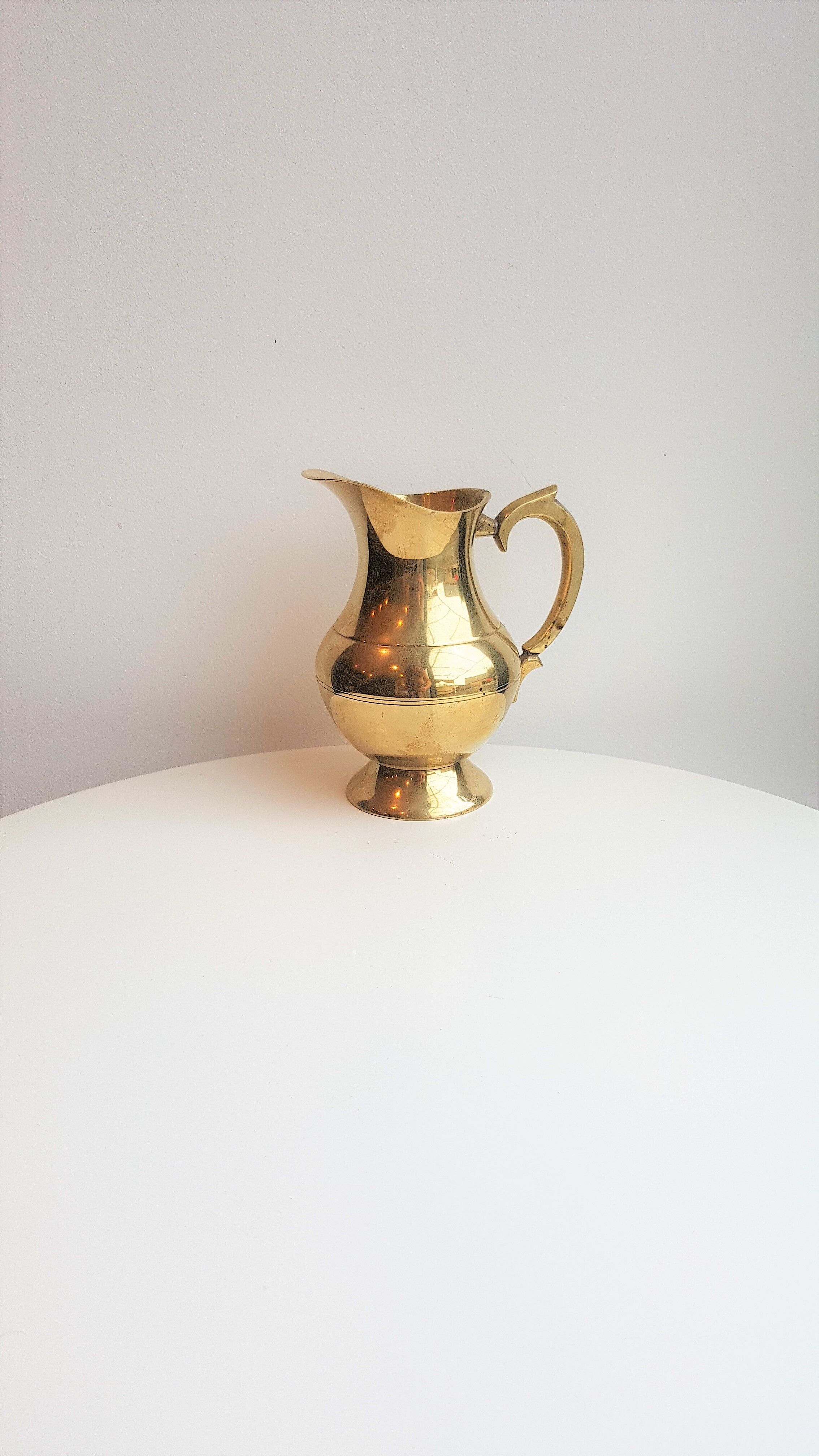 Brass pitcher