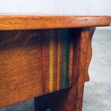 Amsterdam School Side Table, Netherlands, 1920s