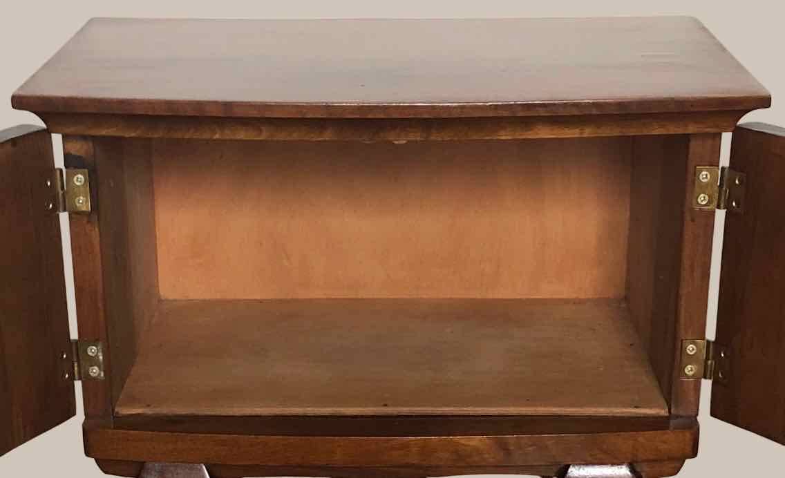 Table de chevet vintage pieds fuseau