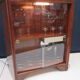 Art deco bar system in walnut