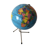 Globe Taride tripod 29cm vintage 1960