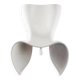 Modern White Felt Chair Designed By Marc Newson, Italy 90s