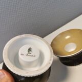 Candle holders produced by Danish B&G 1948-1952 and painted by Ida Bærenholt