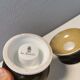 Candle holders produced by Danish B&G 1948-1952 and painted by Ida Bærenholt