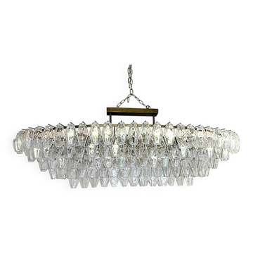 Murano Glass Chandelier Poliedro