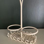 Oiler vintage vinegar 1950 ceramic and perforated metal