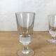 Set of 6 thick old glasses