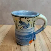 Large vintage cup Poterie du Marais – Signed French ceramics
