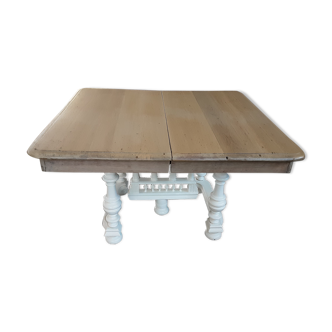 Rectangle light oak dining table