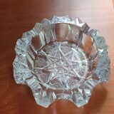 Ashtray in Bohemian crystal 70s