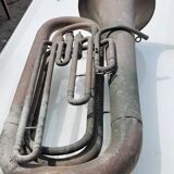 Tuba en cuivre Ancien A.Hiberon Paris