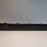 Vintage coat rack in black wood 4 pads