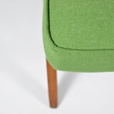 Fauteuil vintage "Bunny" années 1960, vert printemps