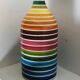 Rainbow terracotta bottle