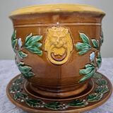 Cache pot en barbotine