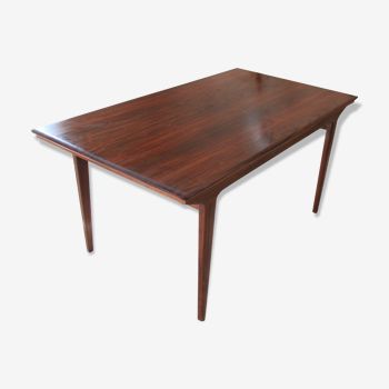 Extendable Scandinavian  table Rio rosewood
