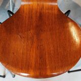 4 chaises Butterfly 3107 Arne Jacobsen 1971