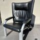 WK Wohnen Spot 698 reclining black lounge chair by Stefan Heiliger, 1980s