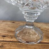 Coupe  en cristal ,fait main,ciselé .