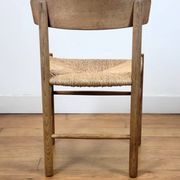 Vintage J39 chairs by Børge Mogensen for FDB, 1965