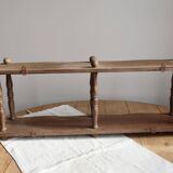 Vintage wooden wall shelf in Napoléon III style – 2 levels