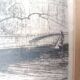 Paris Quai d'Orléans Etching Signed Jean Jules Dufour 1889 1973