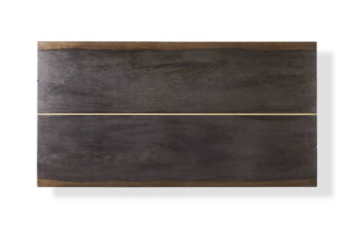 Arhaus solid oak table