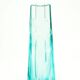 Art Nouveau vase, uranium crystal, Moser, Czechia, early 20th century