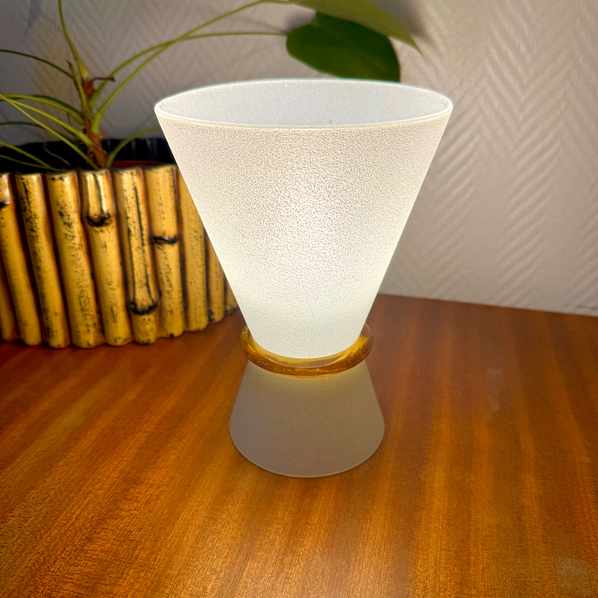 Vintage diabolo lamp