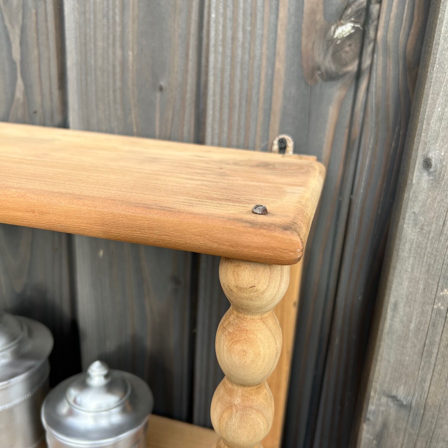 Artisanal cherry shelf