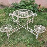 Metal garden table 60s