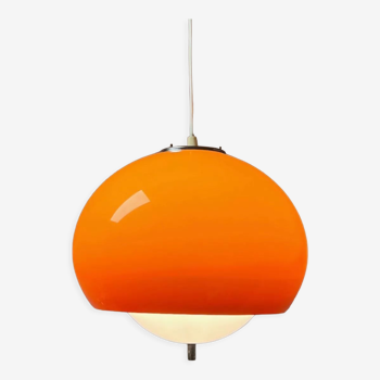 Harvey Guzzini Burgos Pendant Lamp - Rare Space Age Italian Design Hanging Lamp 60s 70s