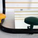 Porte manteau/chapeau vintage avec miroir