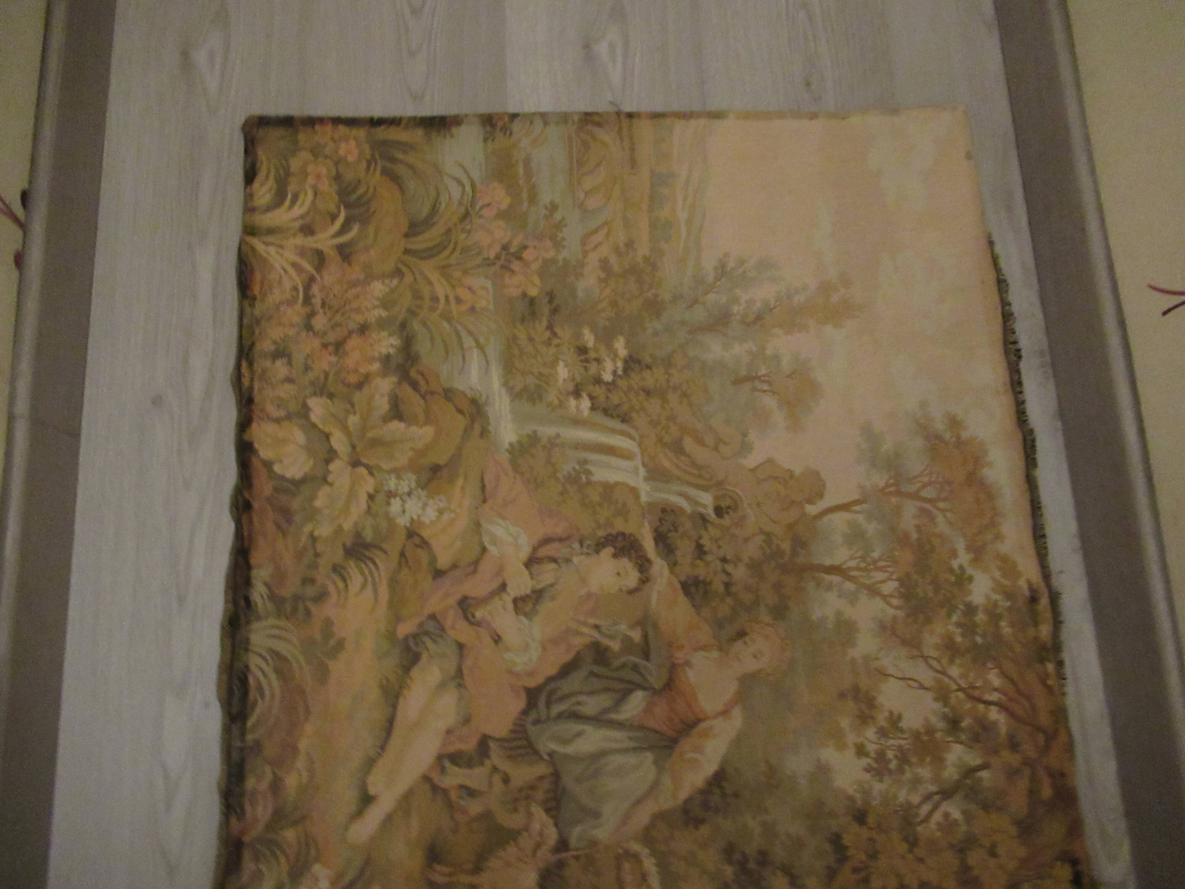 Tapestry numbered 305 / 266974 article 4997 goblin panels manufacture jp paris