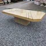 Travertine coffee table from the 70s/80s.