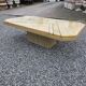 Travertine coffee table from the 70s/80s.