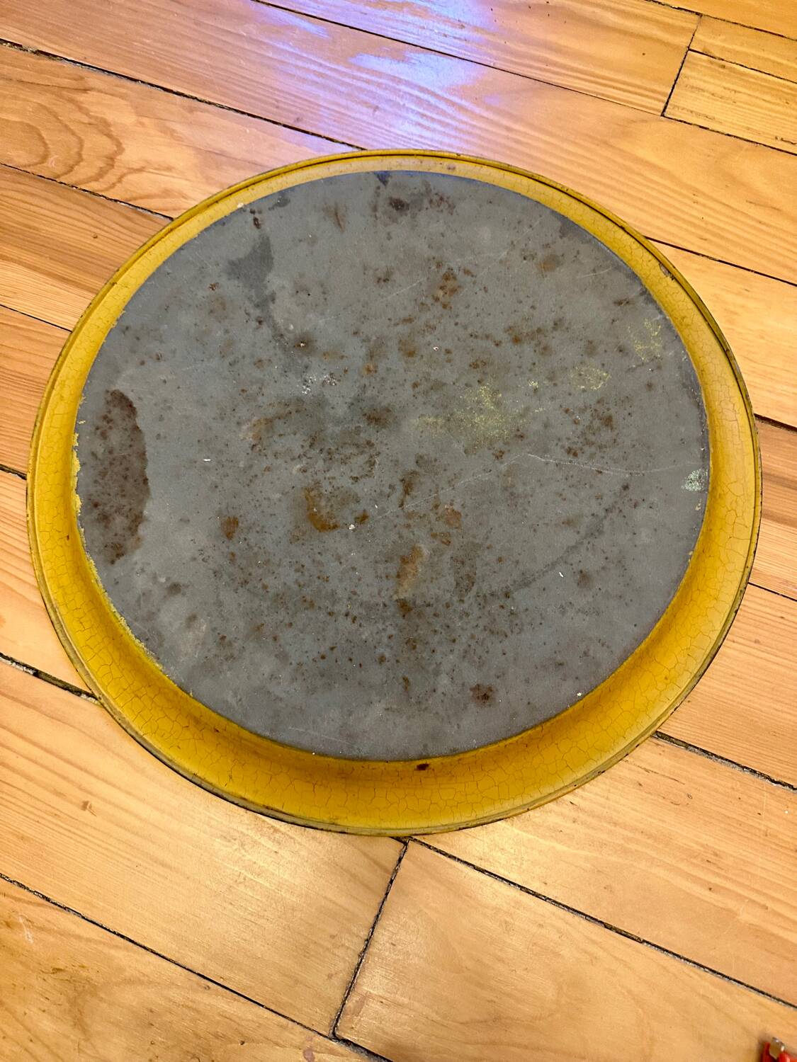 Antique Napoleon III tray hand painted