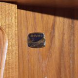 Teak Wall Unit by Kjell Riise for Rival Brodrene Jatogs, 1960s, Set of 3