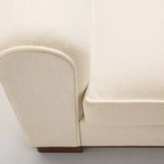 Jacques Adnet pair of modernist club armchairs in rosewood 1931